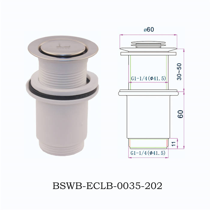 0035 plastic split full thread small cover