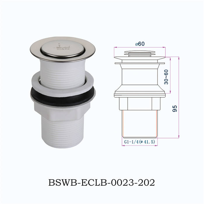 0023 plastic integrated full thread small cover