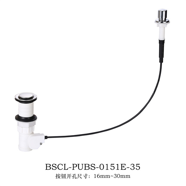 0161E Full thread single opening protruding circular switch (plastic)